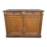 English sideboard in blond oak 1950