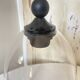 Pendant Light in Vintage Clear Glass in Bell Shape
