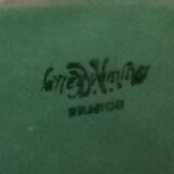 Set of 11 vintage sarreguemines fish plates