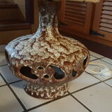 Lamp ceramic 60s