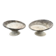 Paire de vasques diabolo jardinieres  planter fibro ciment
