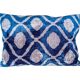 Housse Ikat en Velours de Soie