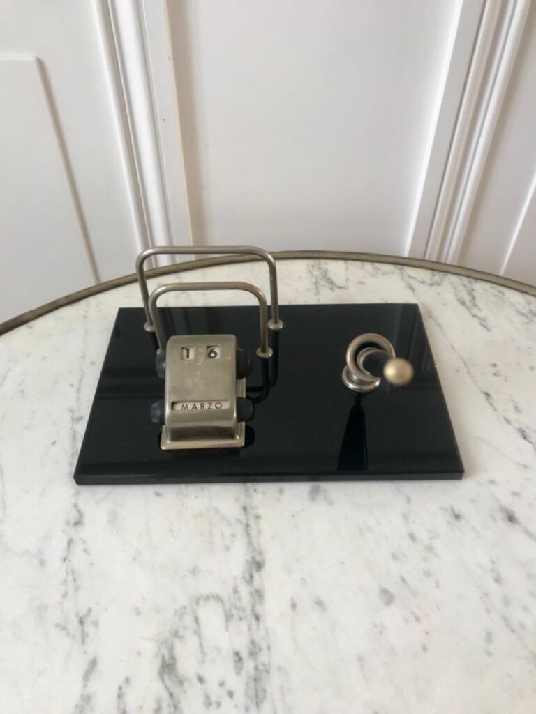 Date pencil holder Italian 50s