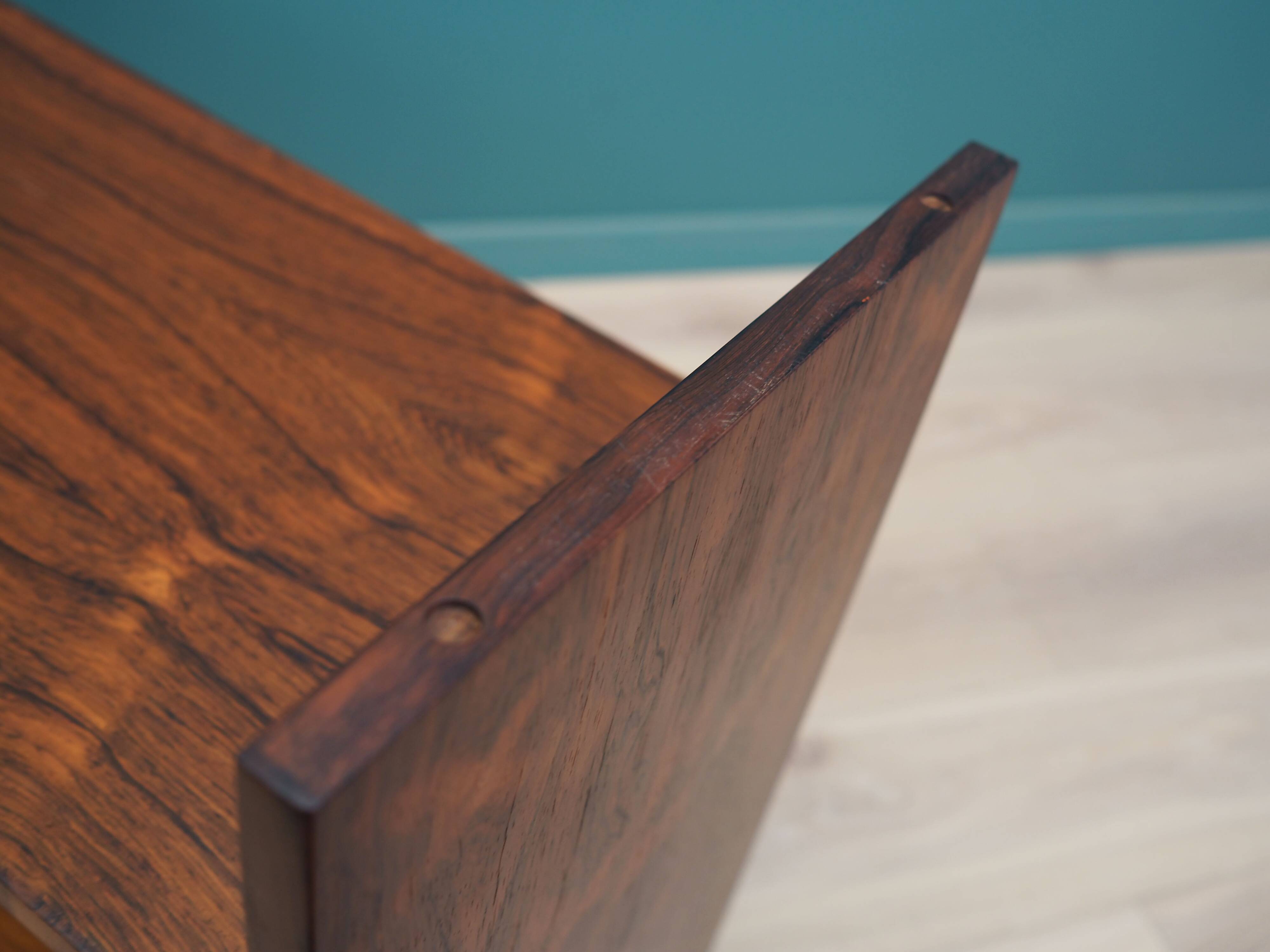 2 Danish rosewood floor-standing shelves, 1970s