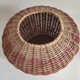 Wicker jar or vase