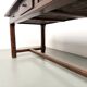Farmhouse table, solid oak, 20th century.