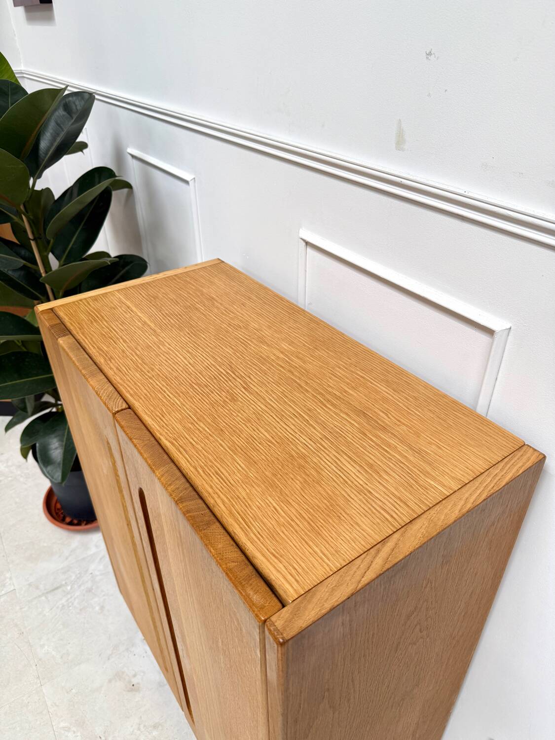 Vintage Scandinavian-style sideboard