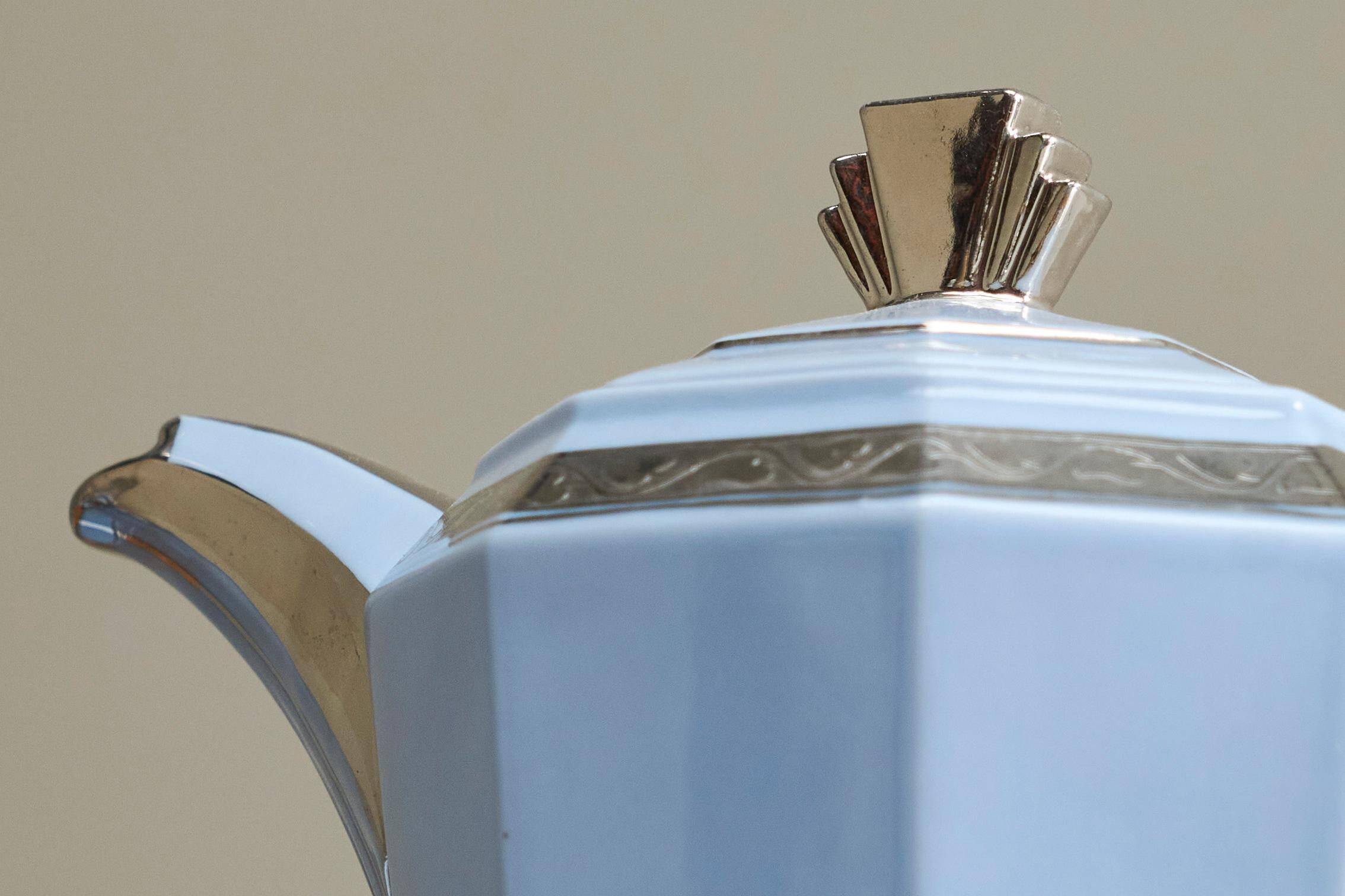Art Deco coffee service Belgian 1930s
