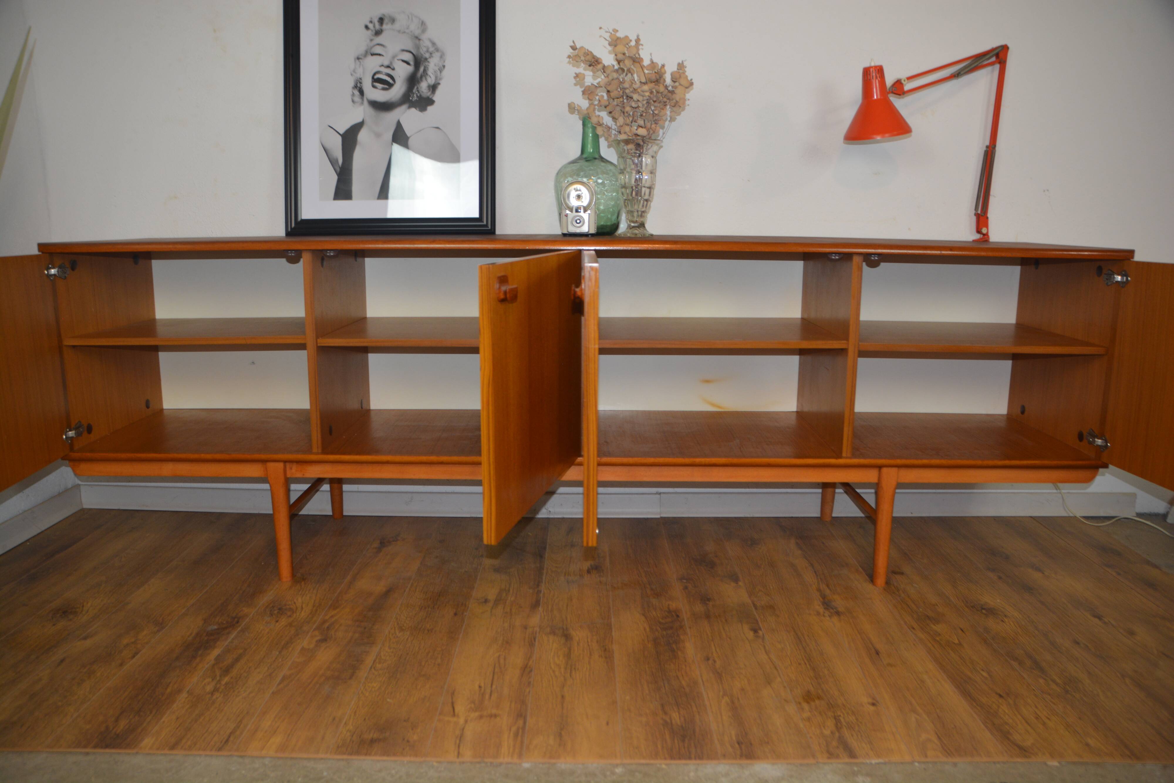 Scandinavian enfilade teak 1970