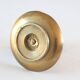 Gilded bronze candle holder