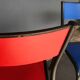 Series of 6 color school chairs