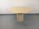 Table à manger octogonale vintage en travertin des années 70 80