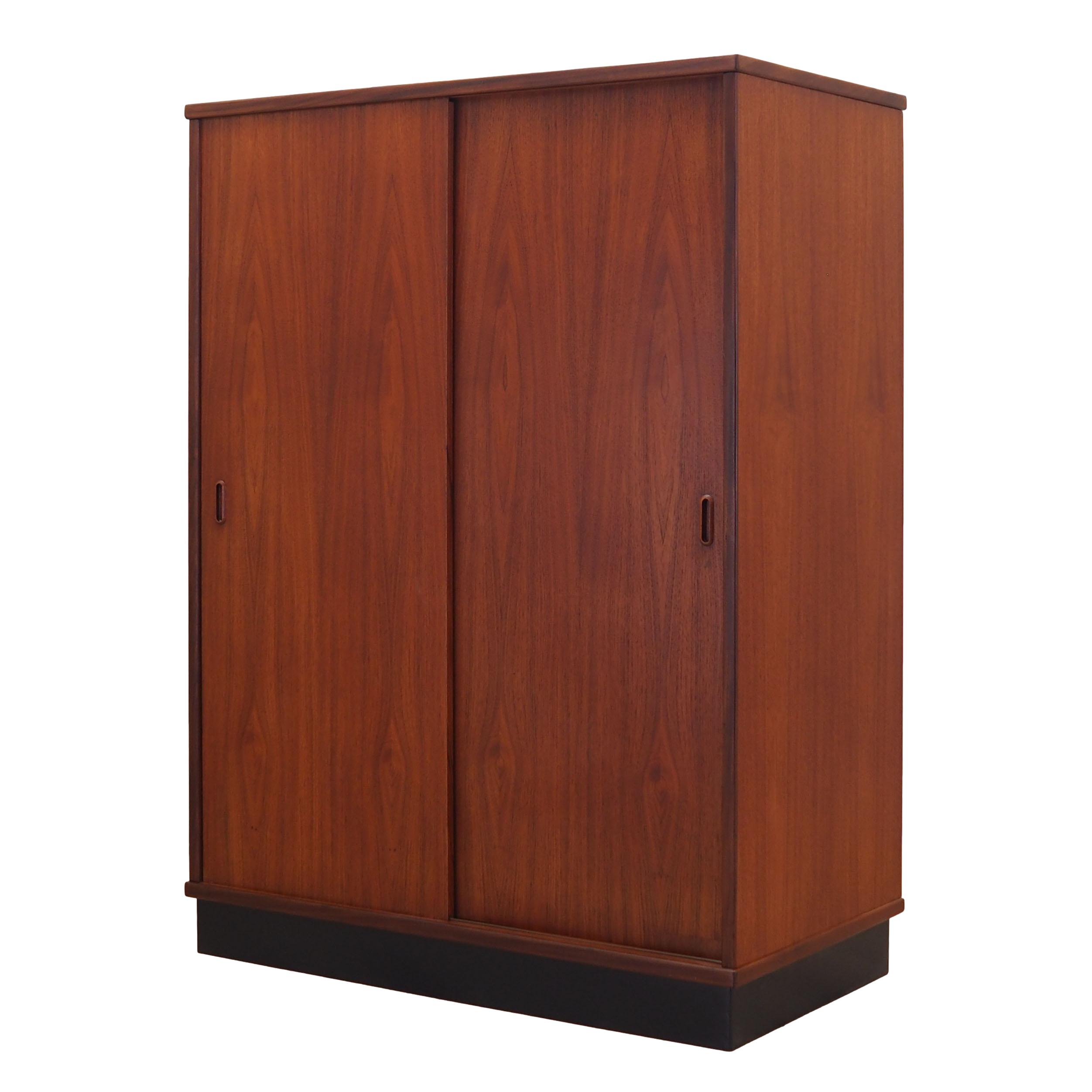 Teak wardrobe, Danish design, 1960s, production: Denmark