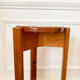 Pair of vintage pine top stools