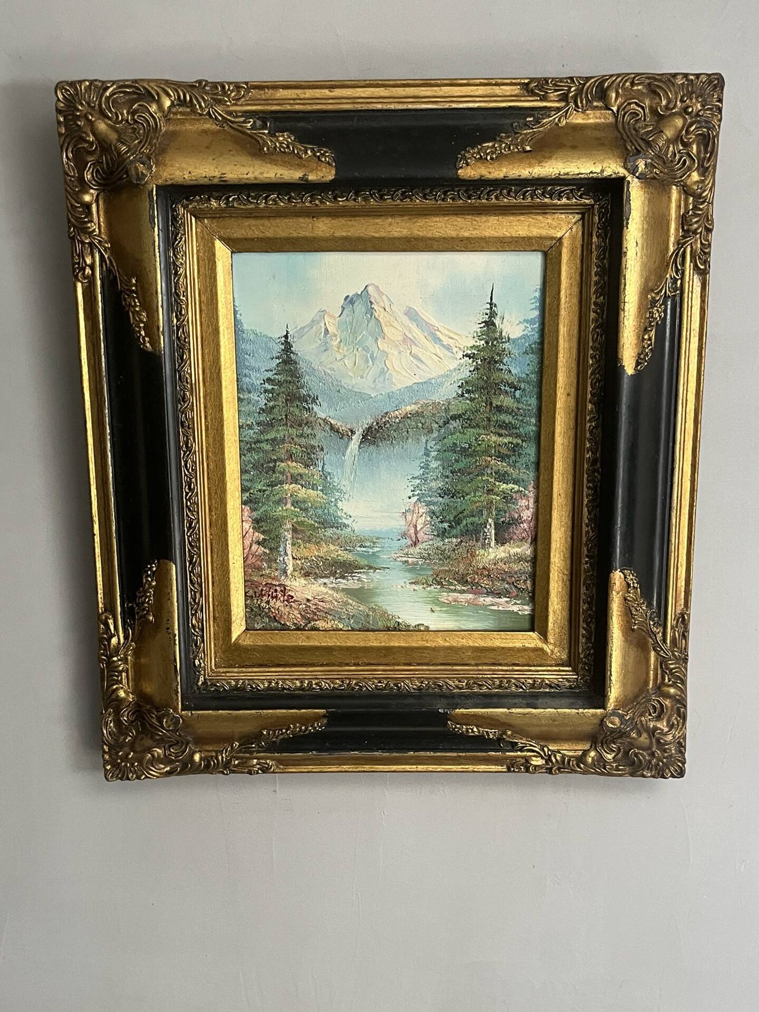 Tableau peinture paysage