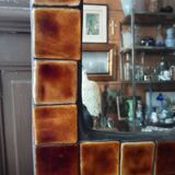 Large Mithé ceramic mirror