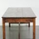 French antique farmhouse dining table from the 19th century of pine wood