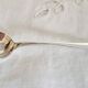 Silver dessert or coffee spoons, "Boulenger", Baguette pattern