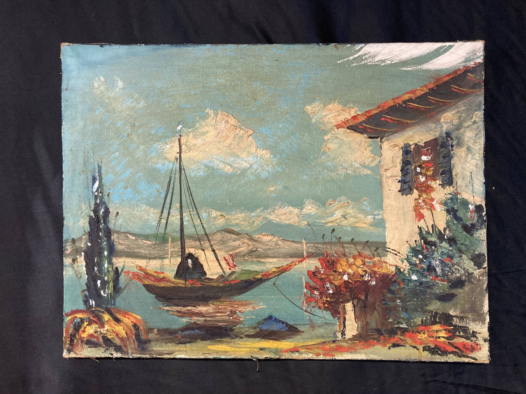 Mediterranean Marine, oil on canvas