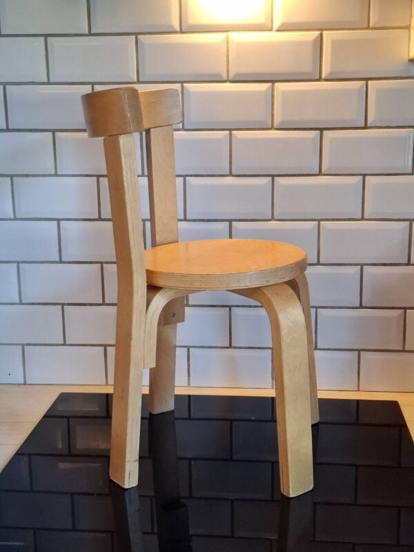Chaise enfant style Aalto Alvar