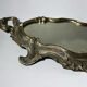 Antique mirror centrepiece, Louis XV style — Tray with handles,