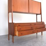 Crédence Mid-Century en Teck Modèle RY-20 par Hans Wegner pour Ry Møbler, Danemark