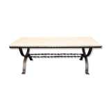 Coffeetable immitation marble 1950's