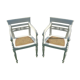 colonial armchair pair