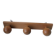 Wooden coat rack