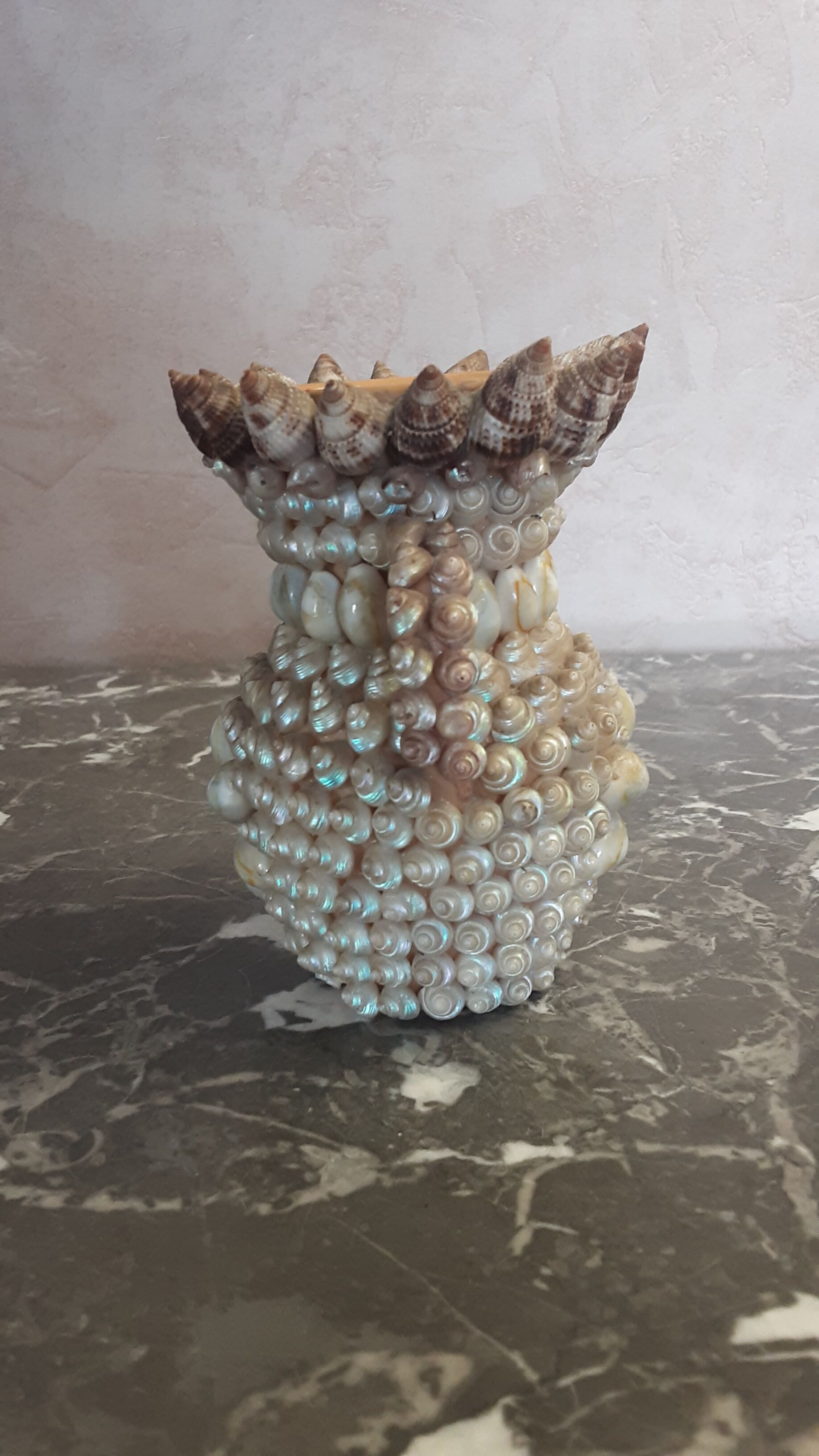 Vase terracotta shells - year 70