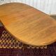G-Plan oval teak table from the 1970s with a butterfly extension.