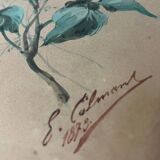 Watercolor Eugène Calmant from 1873 22x 28 cms