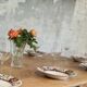 Large authentic farmhouse table made of solid French oak.