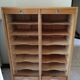 Meuble classeur double rideaux années 60/70