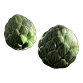 Artichoke salt and pepper shaker