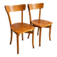 Pair of 1960s bistro chairs