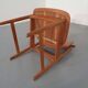Teak and brass side chair by Arne Hovmand-Olsen for Mogens Kold, 1950s