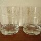 6 verres whisky cristal Lorraine service vintage french crystal glasses
