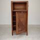 Antique wooden gramophone sideboard Art Deco France 1950