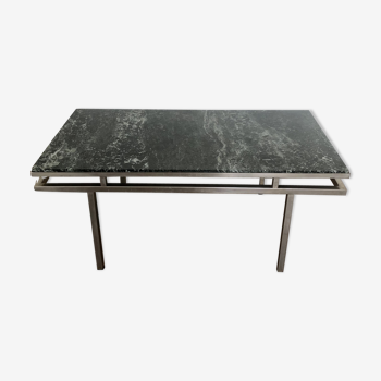 Green marble coffee table