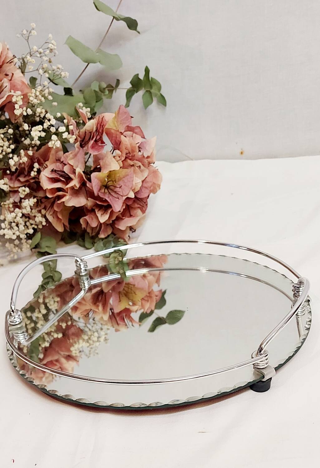 Plateau miroir vintage
