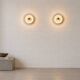 Pair of wall lights selected by Charlotte Perriand, Germany 1960