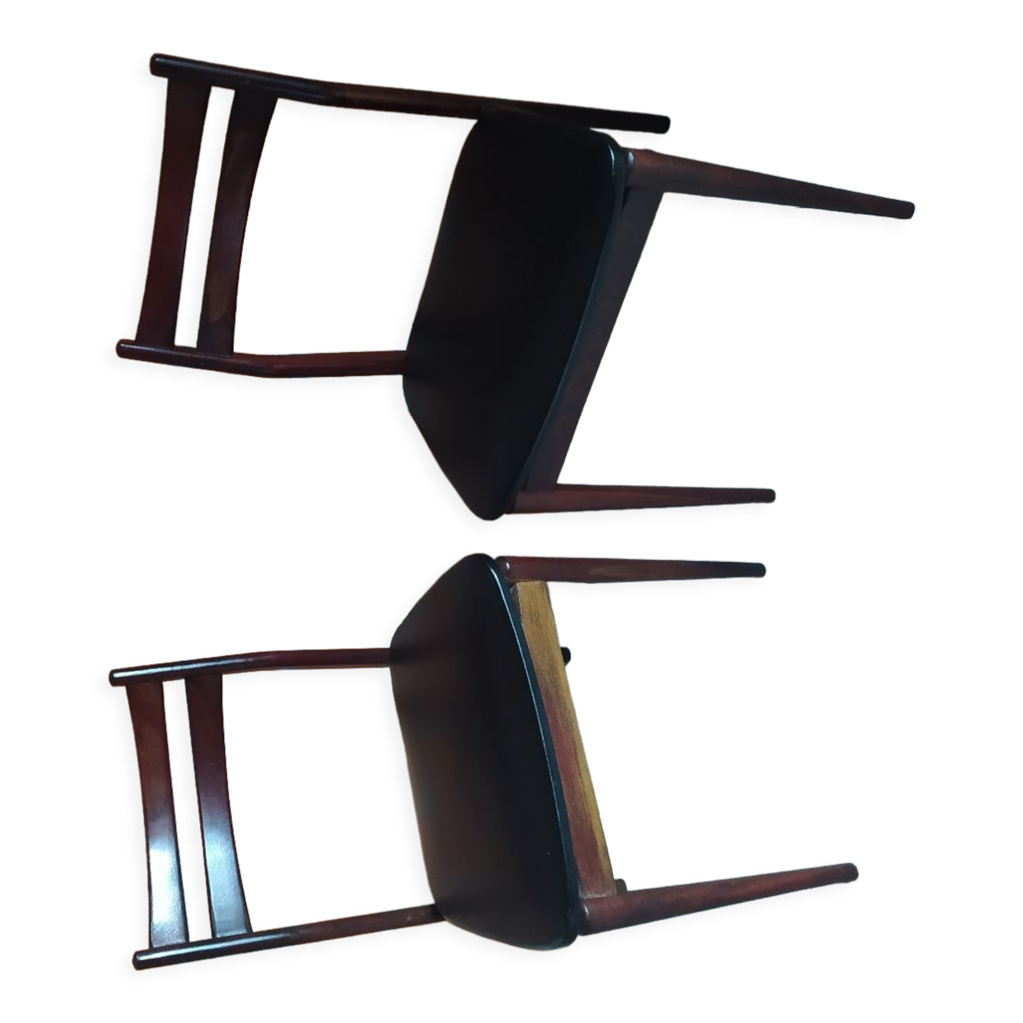 Lot de 2 chaises scandinave vintage