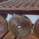 Set of 2 metal bedside tables