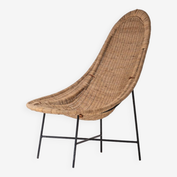 ‘Stora Kraal’ lounge chair by Kerstin Hörlin-Holmquist for Nordiska Kompaniet, Sweden 1952.