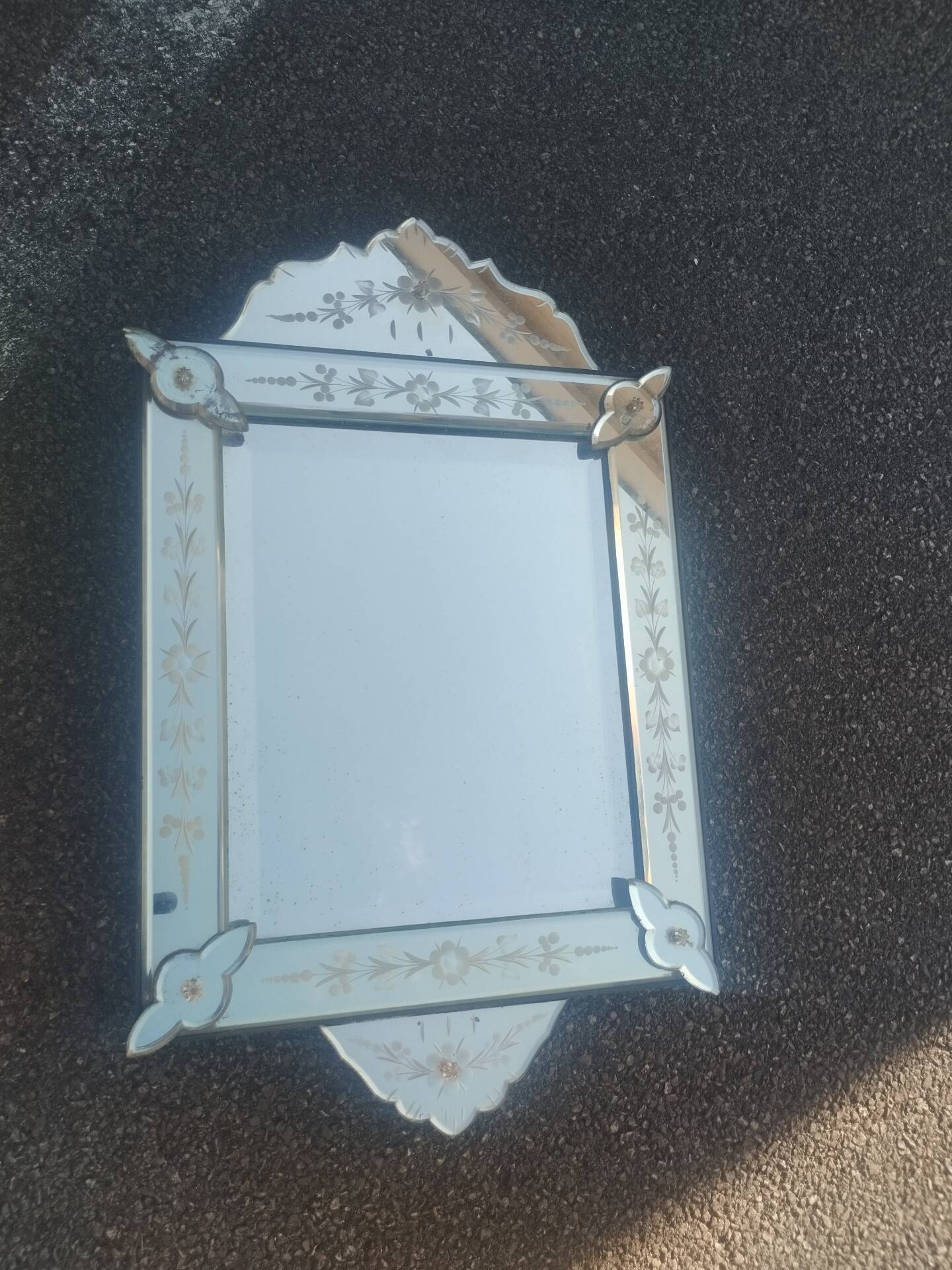 Antique Venetian mirror