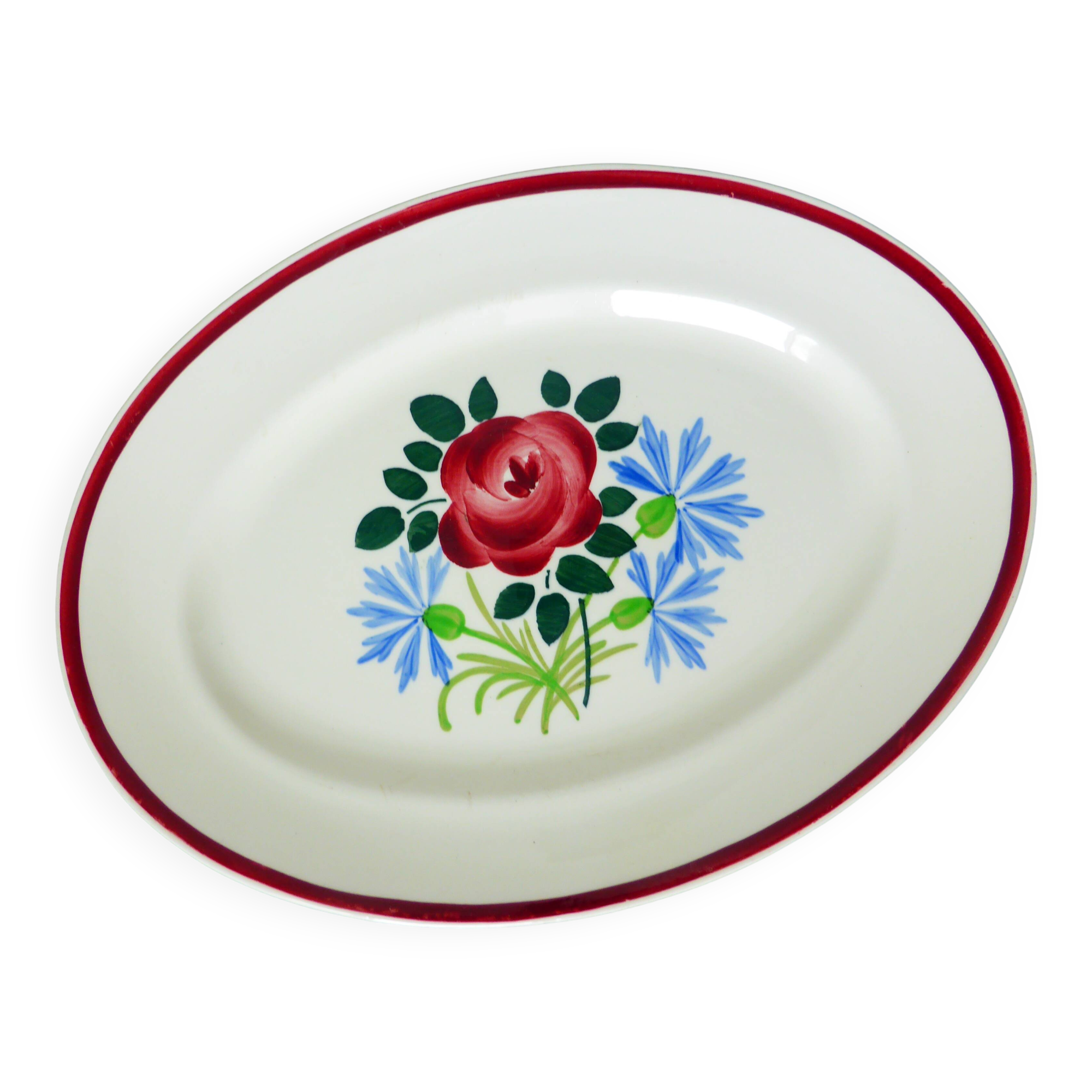 Oval serving dish HBCM model Gisèle 2008152