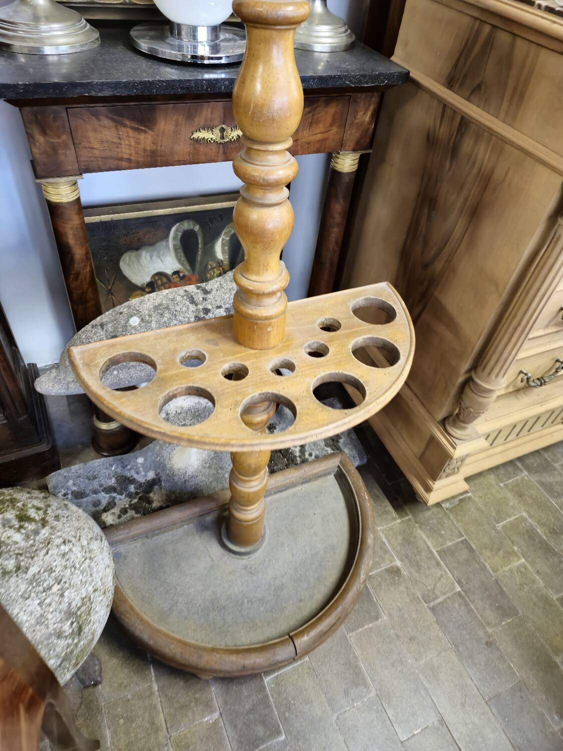 Antique 19th century parrot coat rack