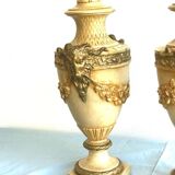 Paire de cassolettes - xixe - louis xvi