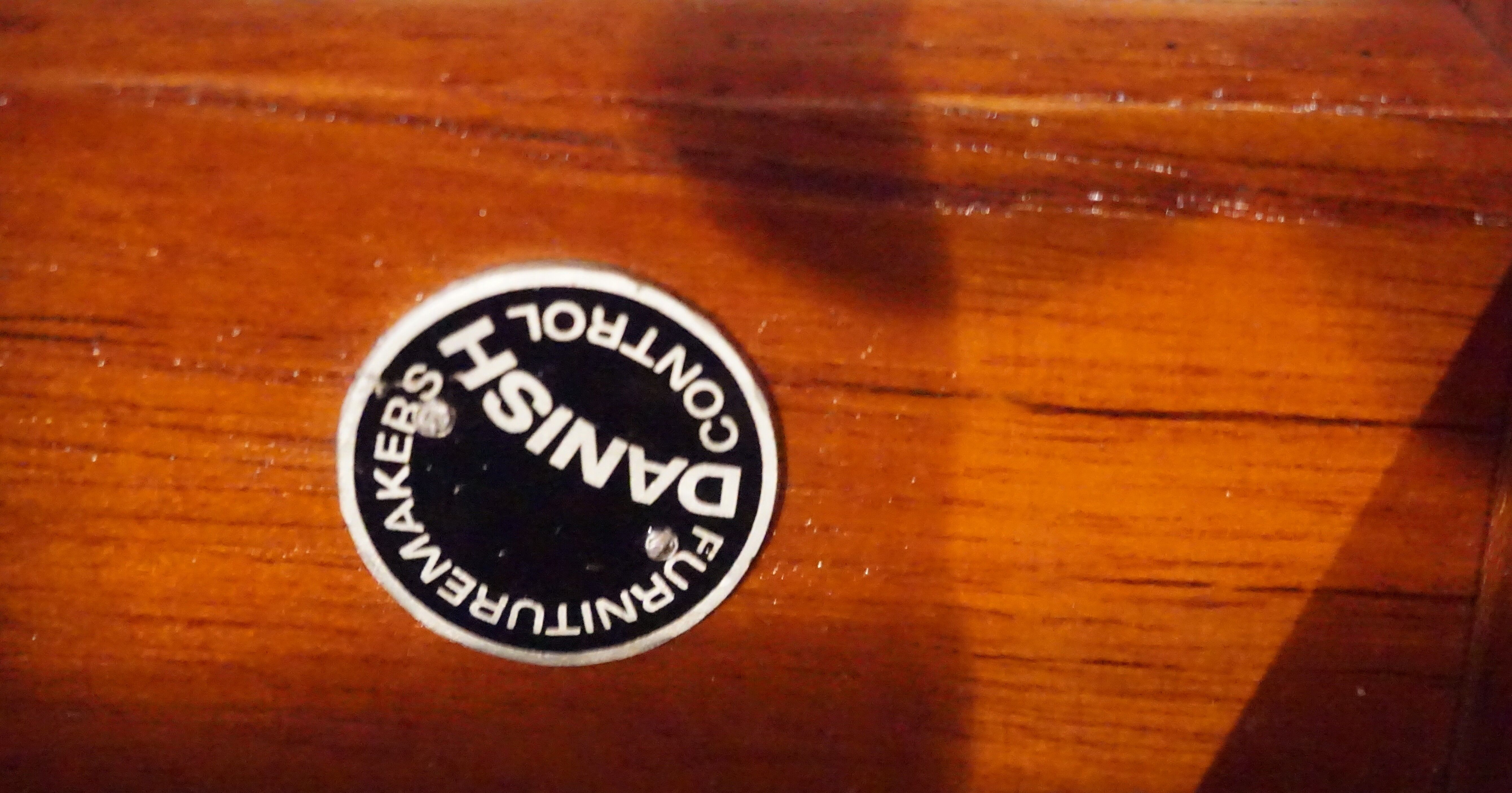 Office Chair Danish teak 1960 Erik Buck